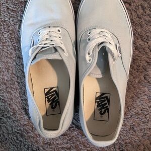 Vans Sky Blue Canvas Lace-Up Shoes